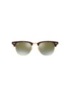 Ray-Ban Clubmaster Shiny Red Havana Sonnenbrille