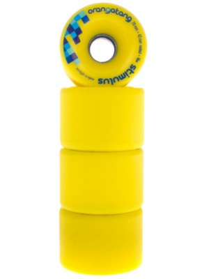 Orangatang Stimulus Yellow 70mm 86a Wheels