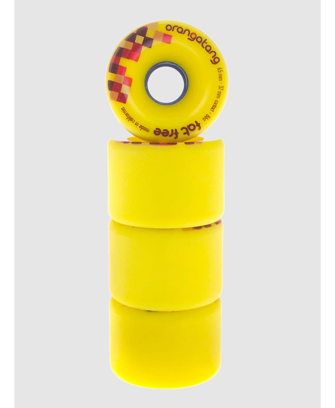 Orangatang Fat Free 65mm 86a Wheels uni