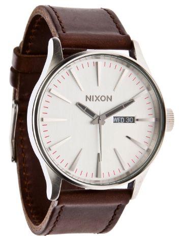 Nixon The Sentry Leather Horloge