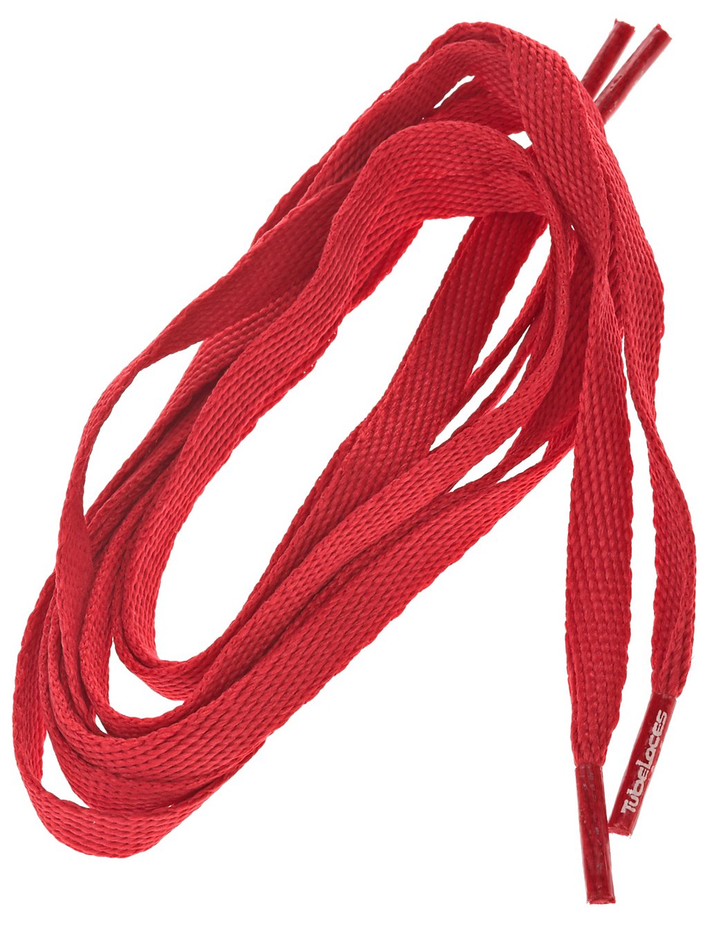 TubeLaces KMA Flat 120cm Shoelaces red
