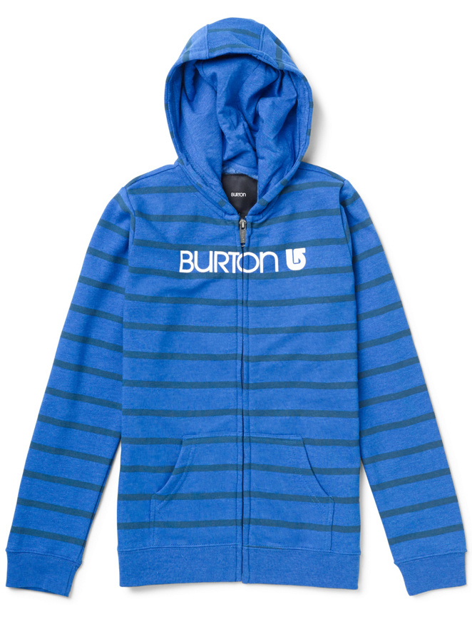 Burton Her Logo Zip Hoodie Girls Kids Zip Hoodie