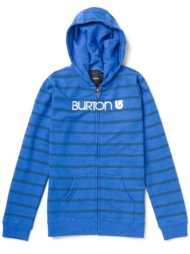 Burton Her Logo Zip Hoodie Girls Kids Zip Hoodie