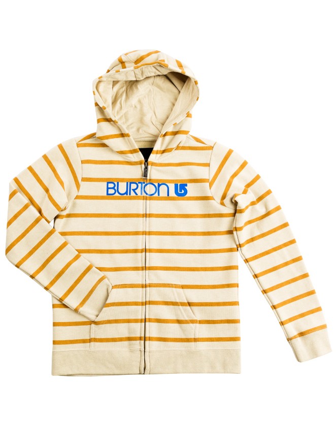 Burton Her Logo Zip Hoodie Girls Kids Zip Hoodie