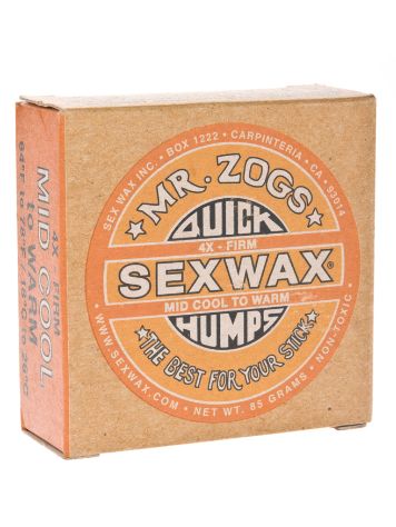Sex Wax Quick Humps orange Firm Wax Surf
