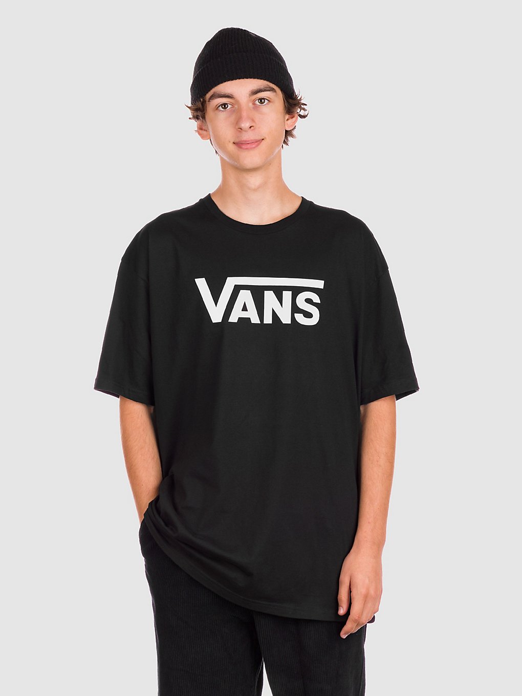 Vans Classic T-Shirt black white kaufen
