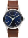 Nixon The Sentry Leather Reloj