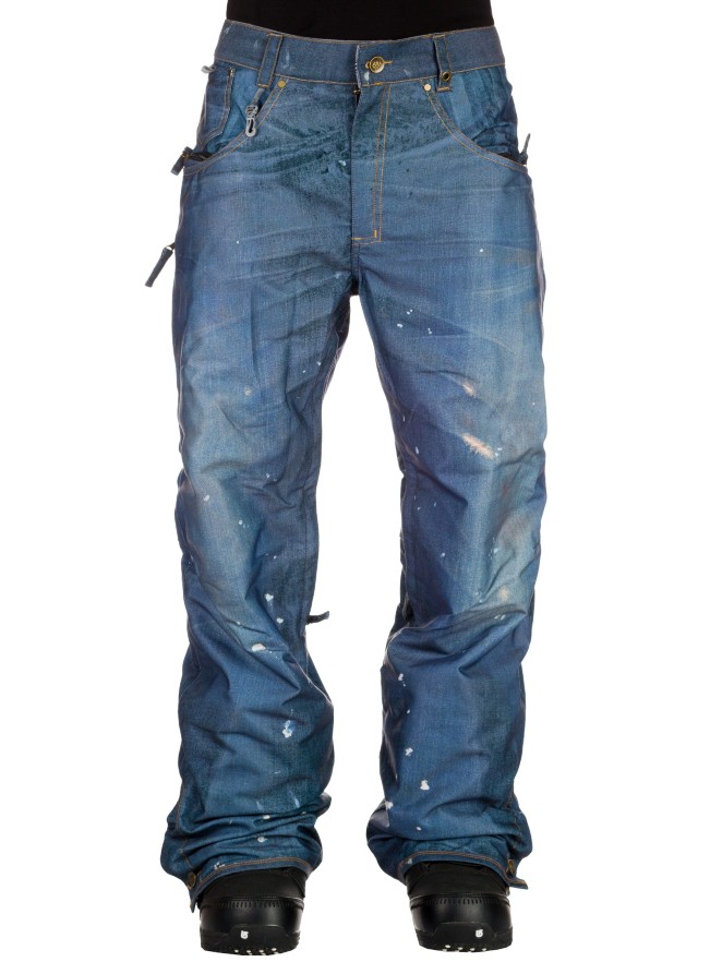 686 Parklan Destructed Denim Insulated Pants