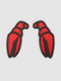 black/red