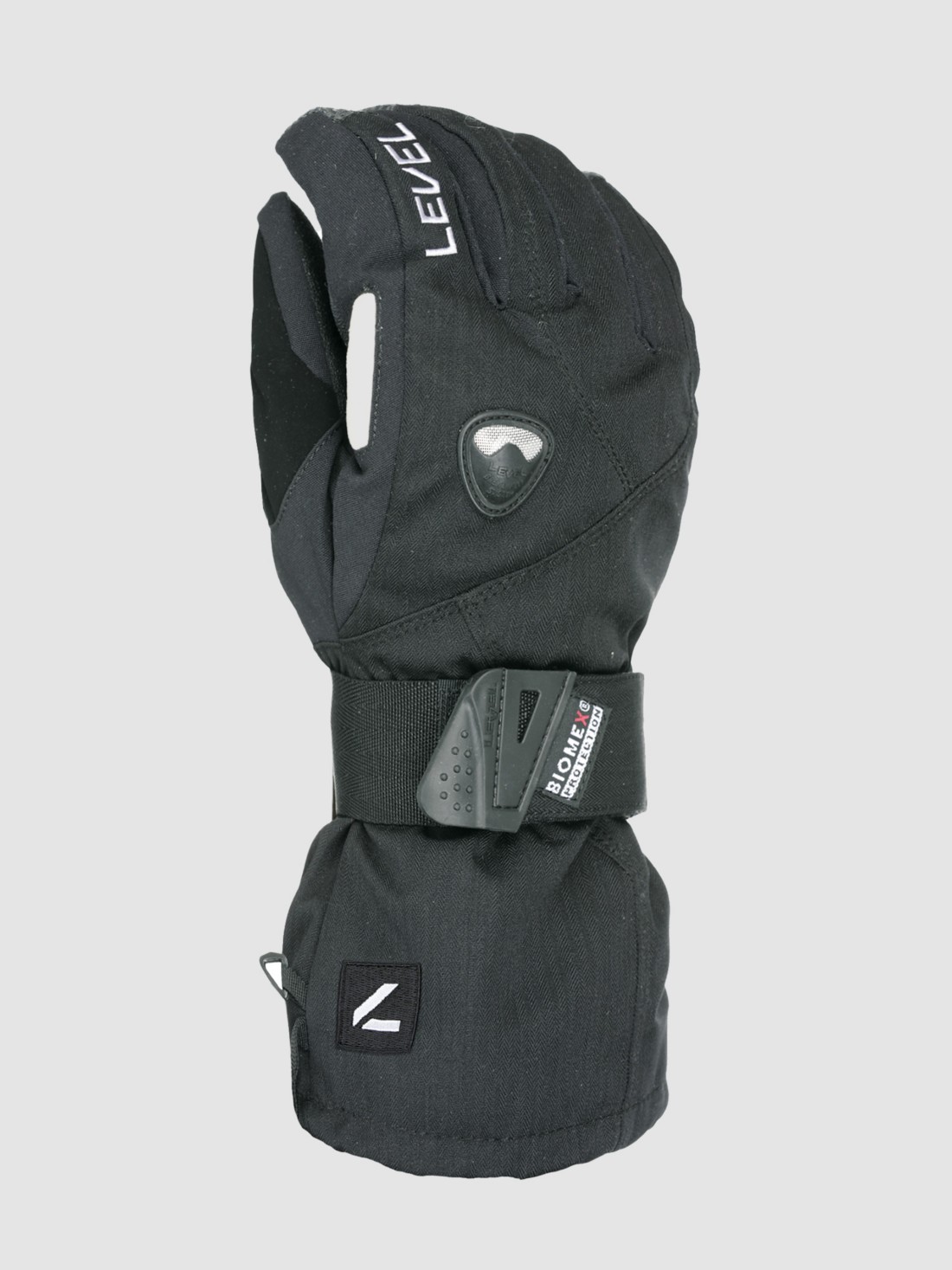 Level Fly Handschuhe black