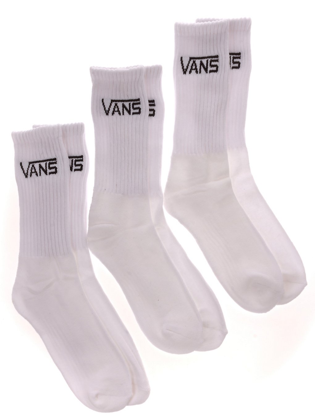 Vans Classic Crew (6.5-9) Socks blanc