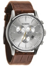 Nixon The Sentry Chrono Leather Reloj