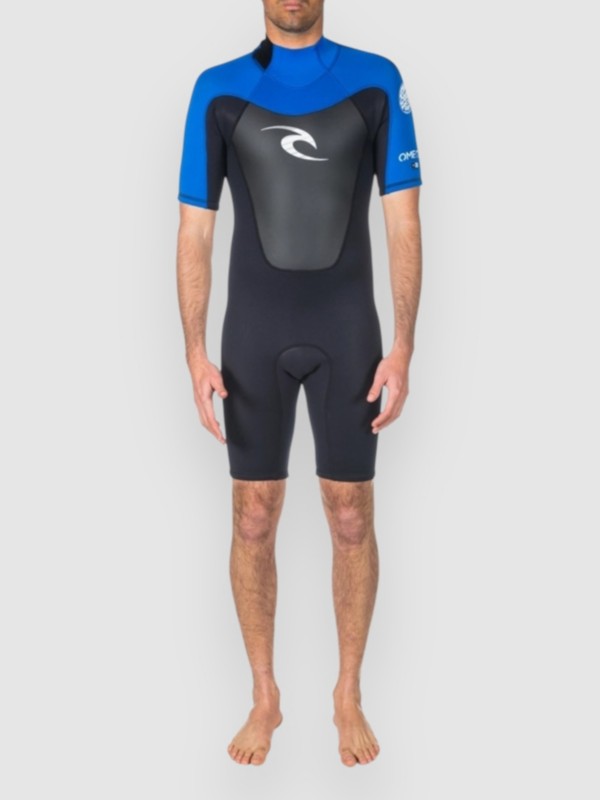 Rip Curl Omega 1.5 mm Back Zip Spring Neoprenanzug blue