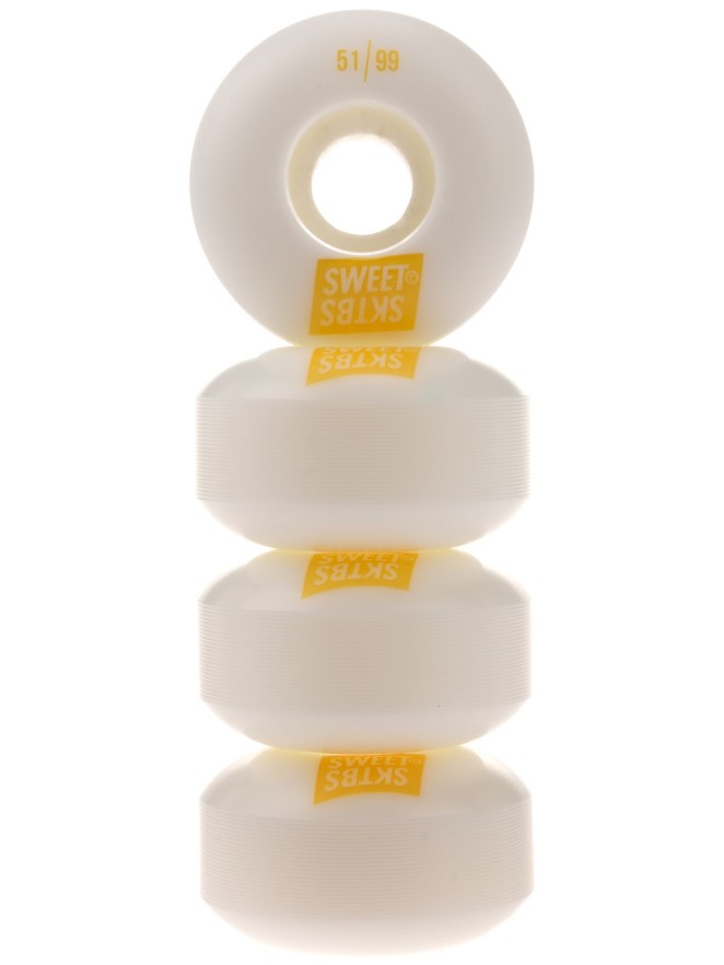 SWEET SKTBS Official White 51mm Roues