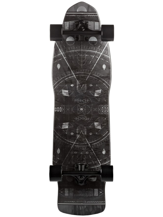 Mercer Darkness Downhill 36" Longboard Completote