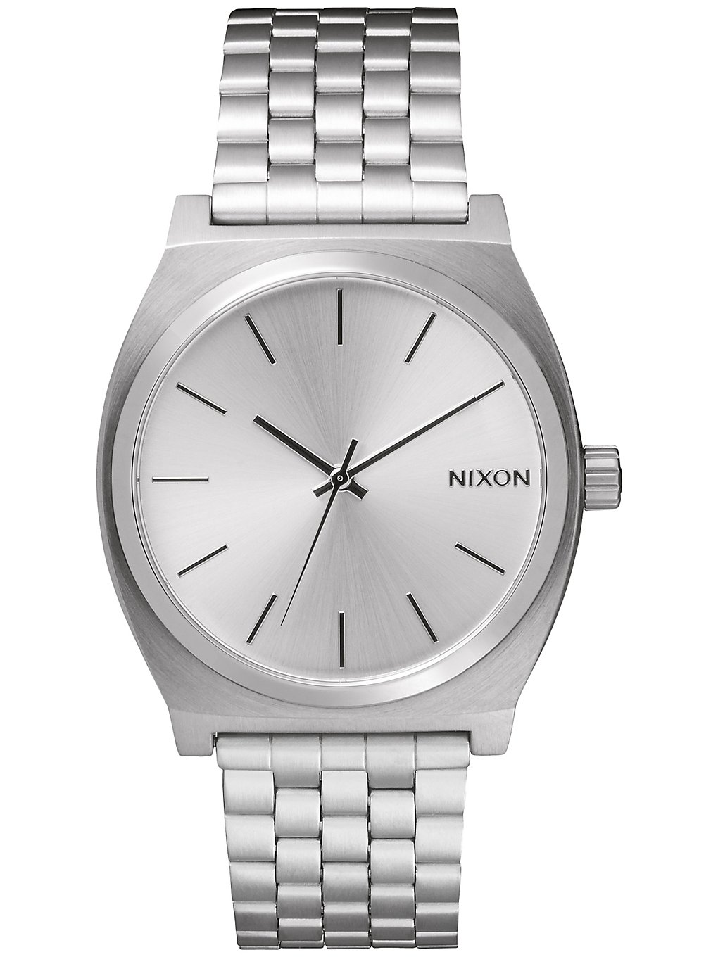 Nixon The Time Teller Watch all silver