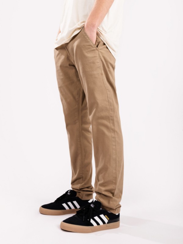 REELL Flex Tapered Chino Hose dark sand