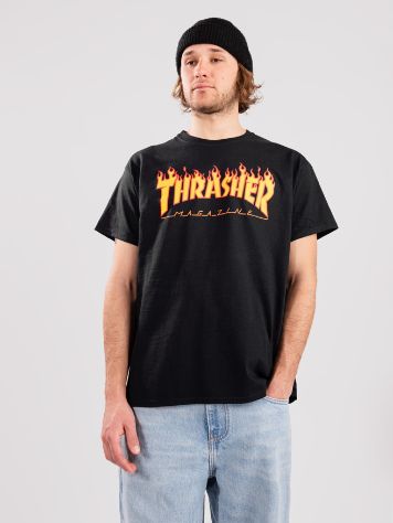 Thrasher Flame T-paita
