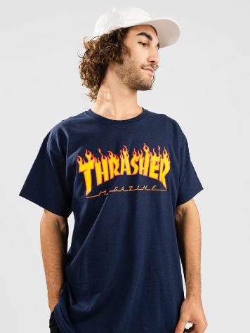 Thrasher Flame Tricko