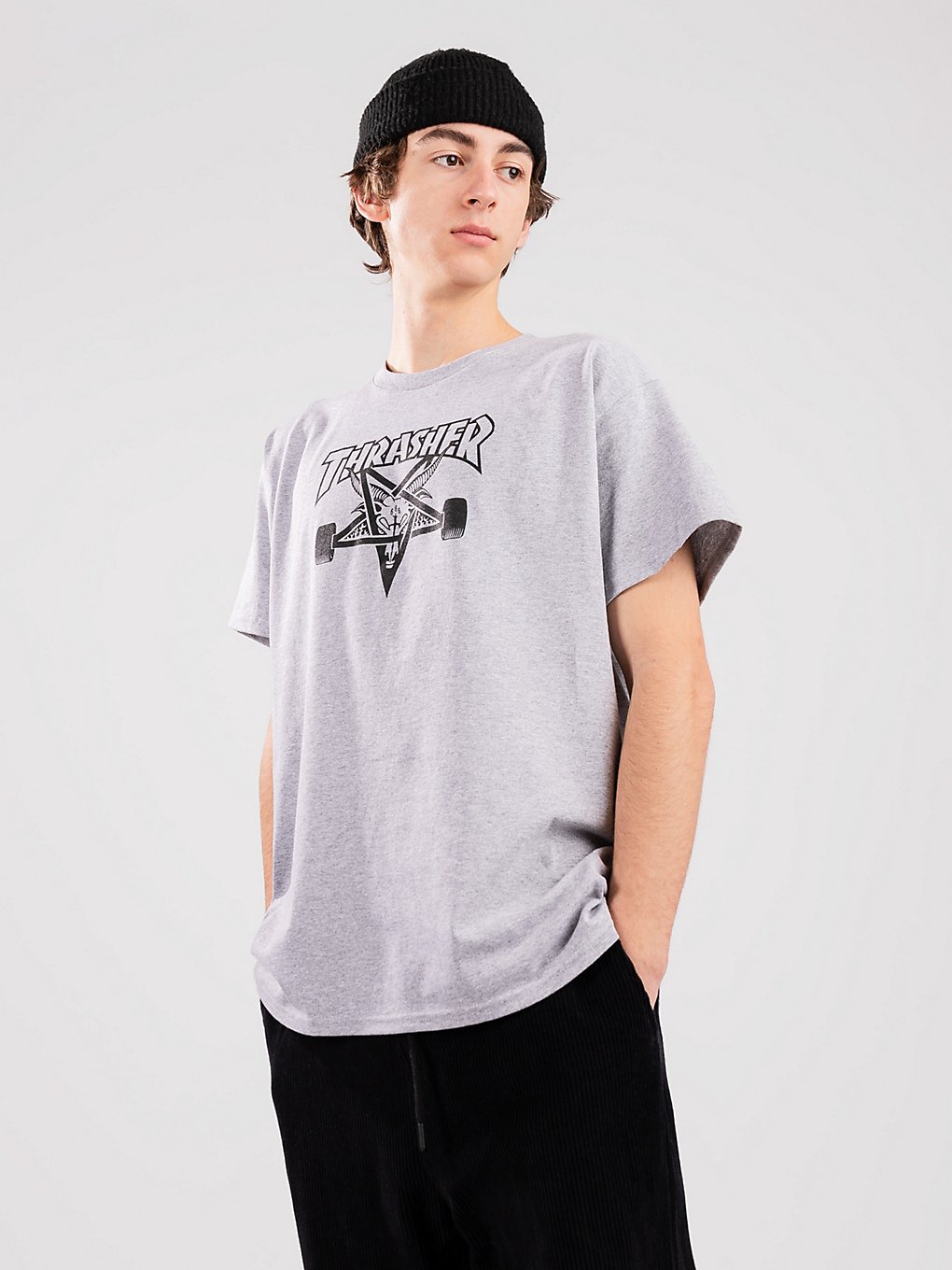 Thrasher Skate Goat T-Shirt grey mottled kaufen