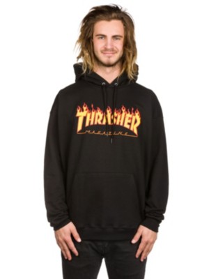 Thrasher Flame Pulover s kapuco