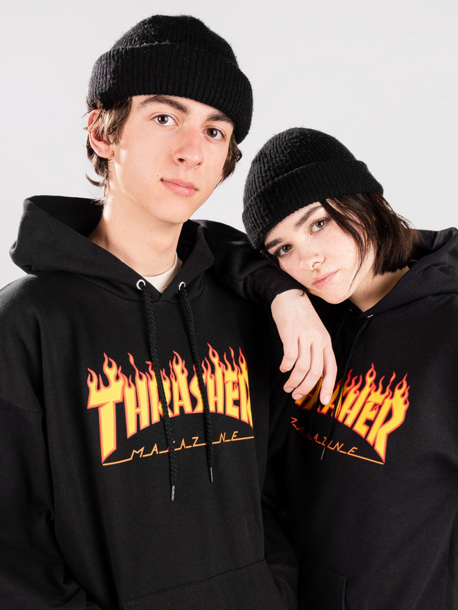 Thrasher Flame Hoodie