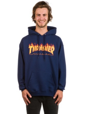 Thrasher Flame Sudadera con capucha