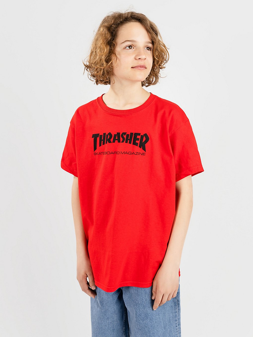 Thrasher Skate Mag Kids T-Shirt red kaufen