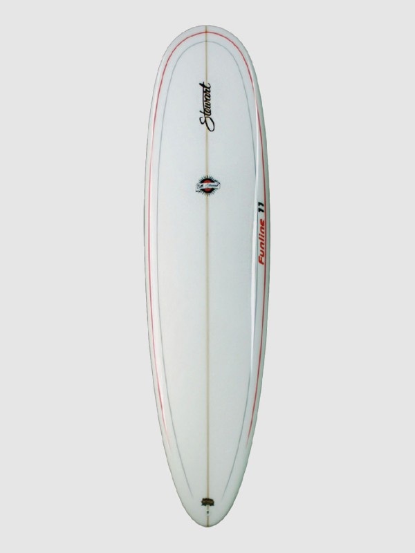 Stewart Funline 7'6 red pinline