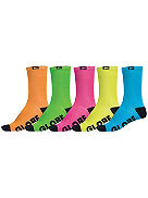 Neon 5 Pack Ankle Calcetines ni&ntilde;os