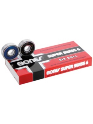 Bones Bearings Super Swiss 6 Balls Kulelager