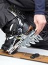 SP Bindings Crampons Silver