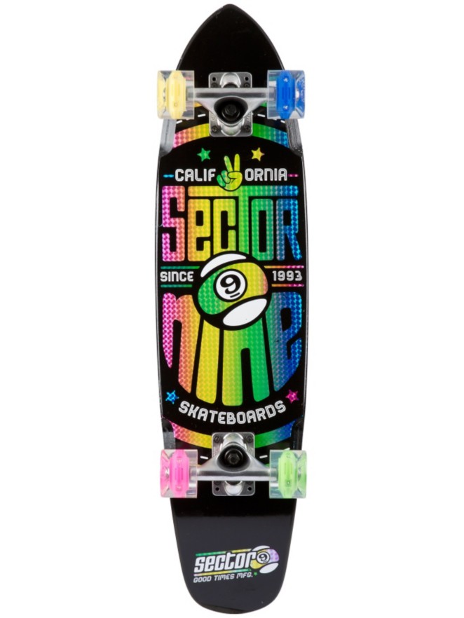 Sector 9 The Wedge Glow 31.25″ x 7.25″ Black Comp