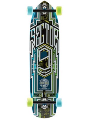 Sector 9 Carbon Flight 36" x 9.25" Blue Complete