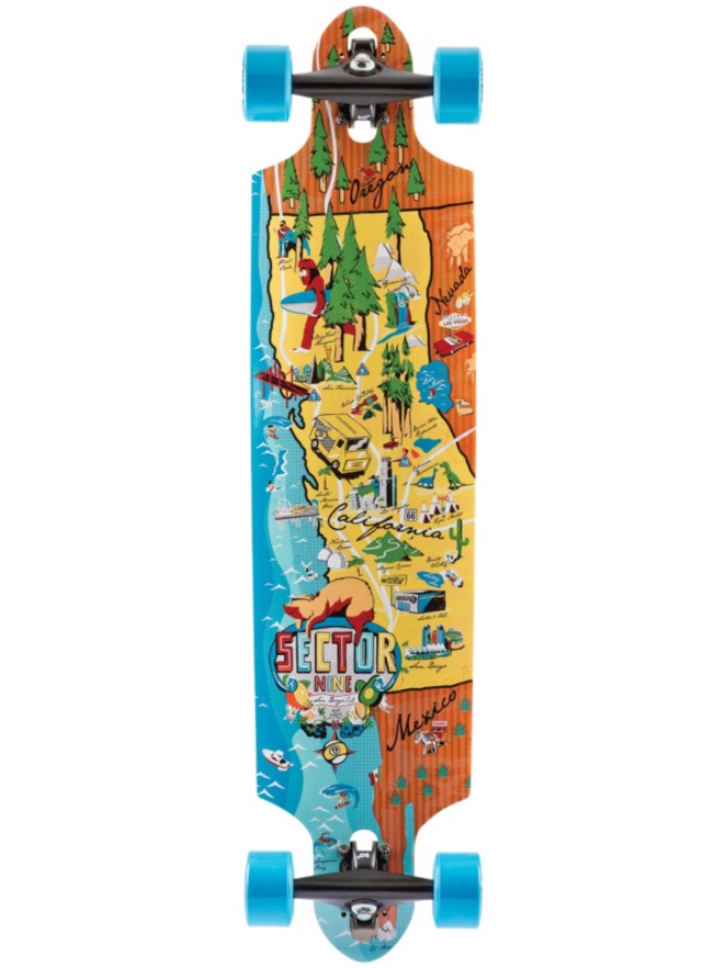 Sector 9 Traveler 38″ x 9″ Complete