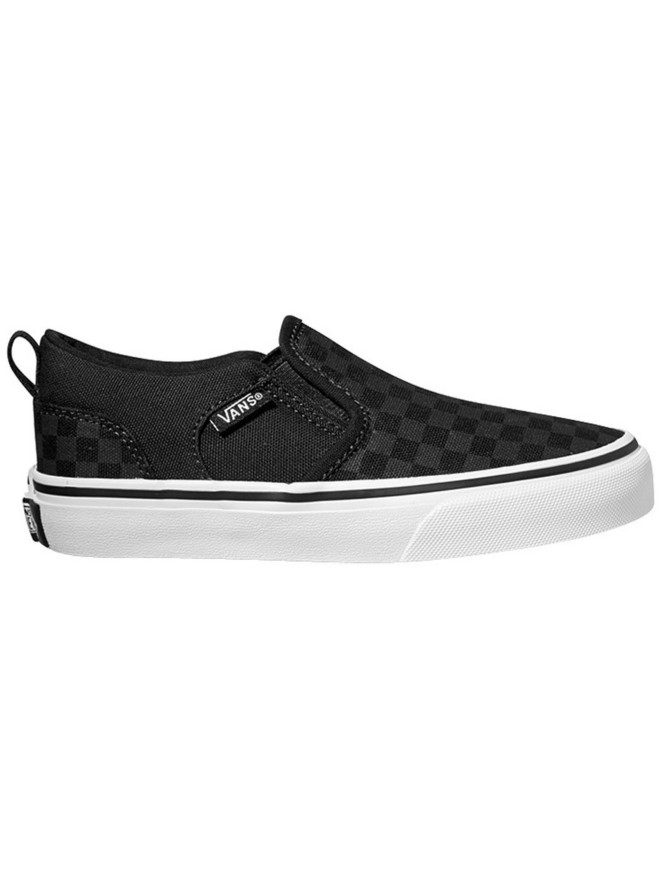 Vans Checkerboard Asher Slip-Ons Boys Slip-Ons