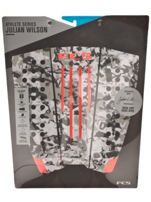 FCS Julian Wilson Grey Camo/Blood Orange Tra