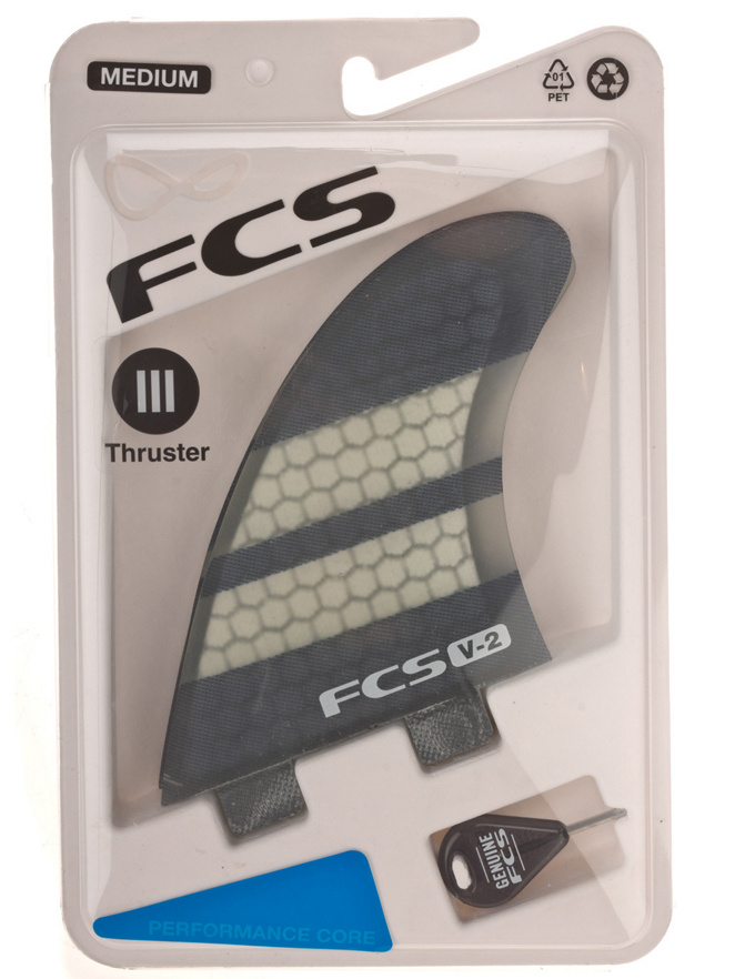 FCS V2 PC Tri Finne Set