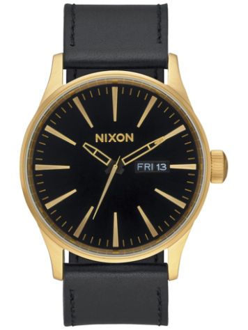 Nixon The Sentry Leather Reloj