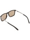 Le Specs Tweedledum Black Rubber/Silver Sonnenbrille