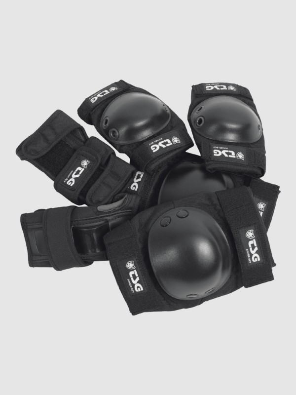 TSG Junior-Set Kids Protektoren Set black