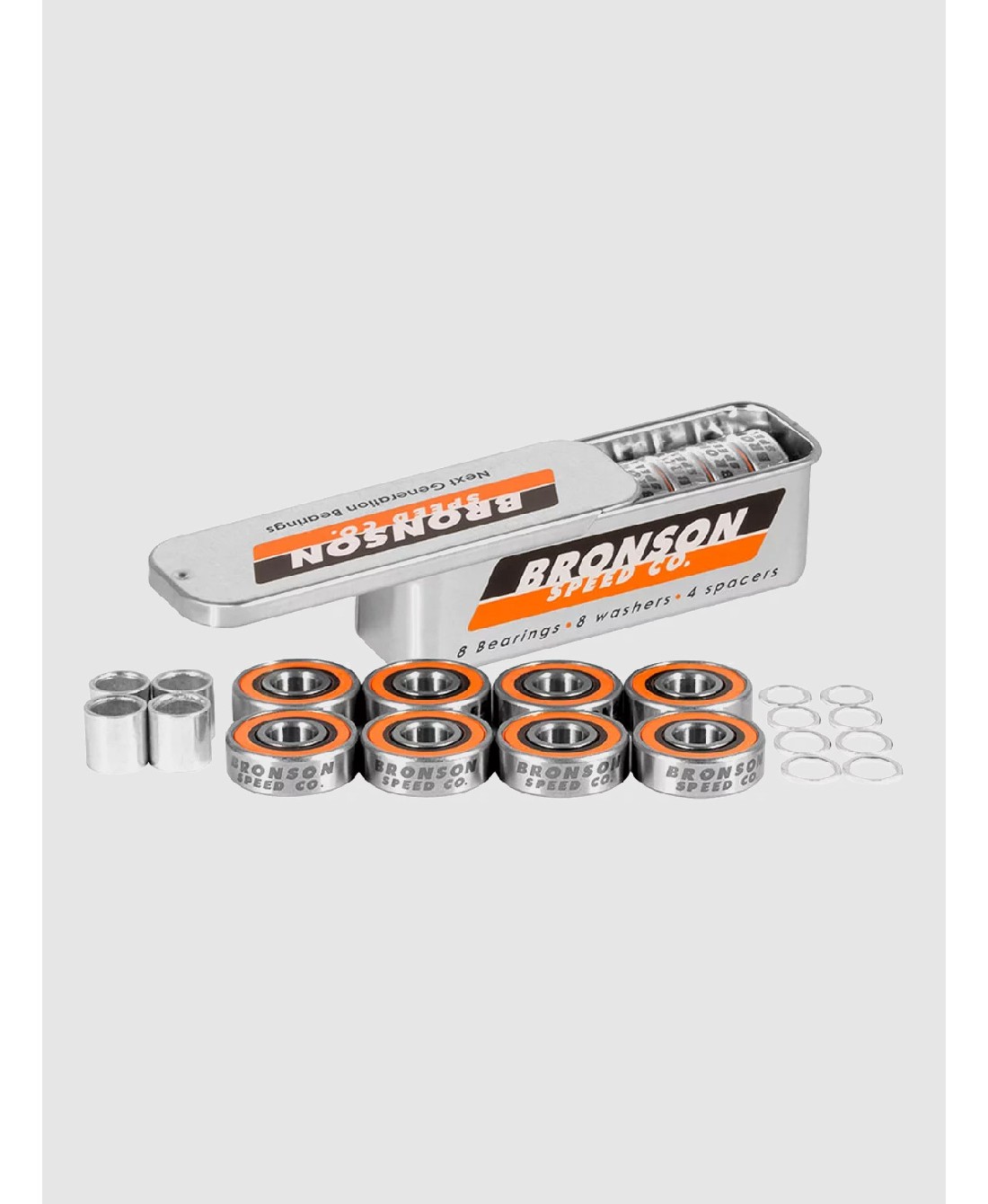 Bronson G3 Kugellager silver