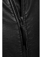 Artificial Leather Bomber Jas