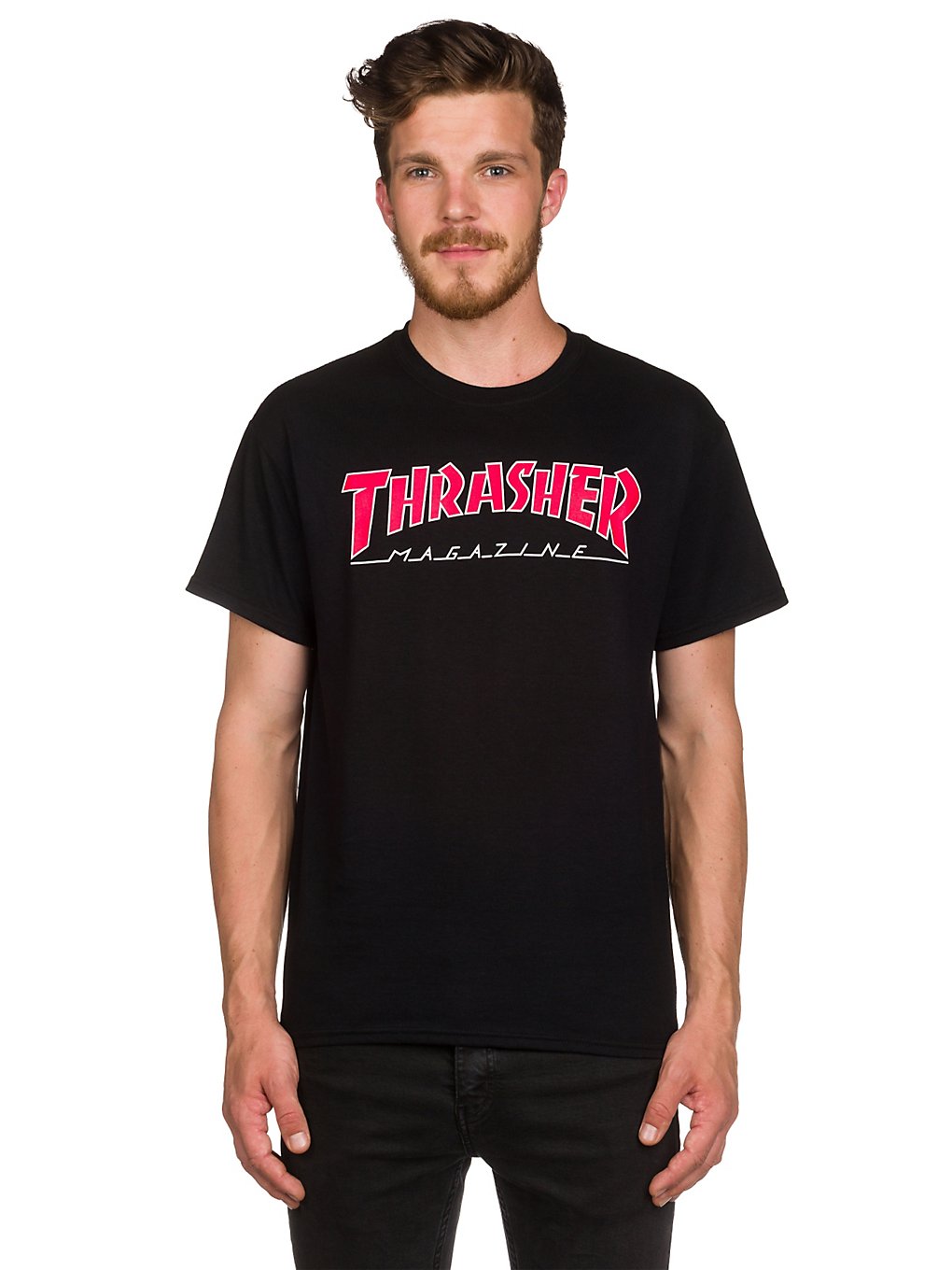 Thrasher Outline T-Shirt black kaufen