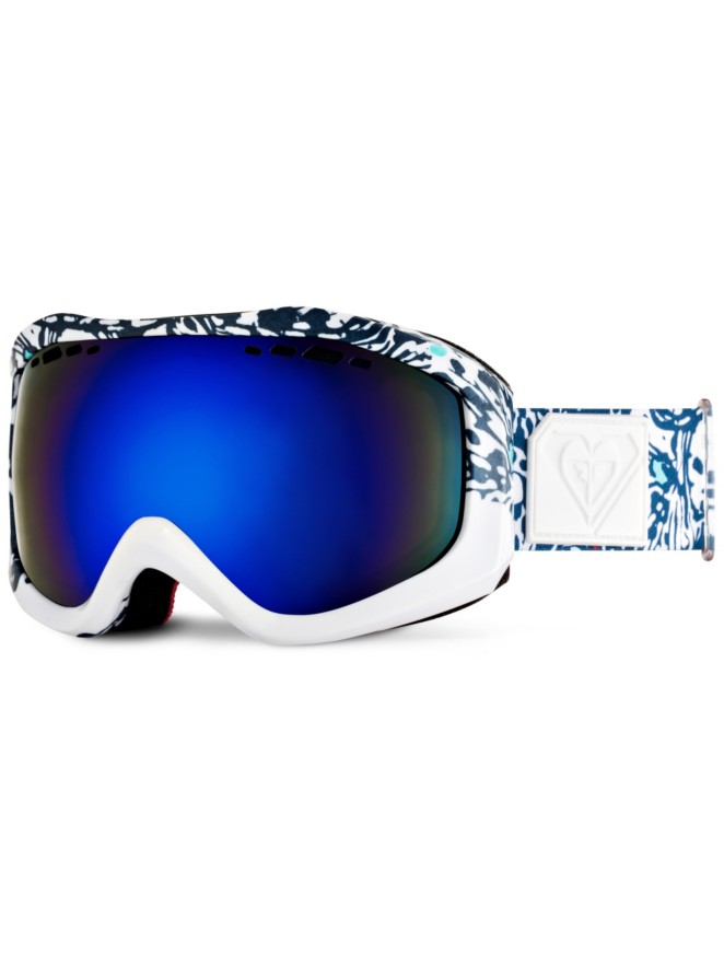 Roxy Sunset Art Butterfly Blue Print Máscara