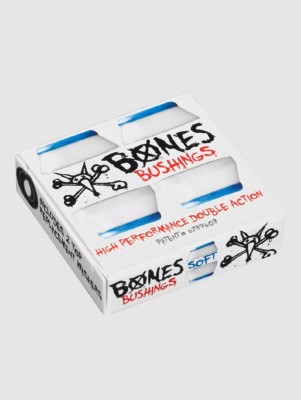 Photos - Other for outdoor activities Bones Wheels  Wheels 81A Hardcore Soft Bushings incl. Washer white 