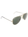 Ray-Ban Aviator Large Metal Gold Solid Occhiali da Sole