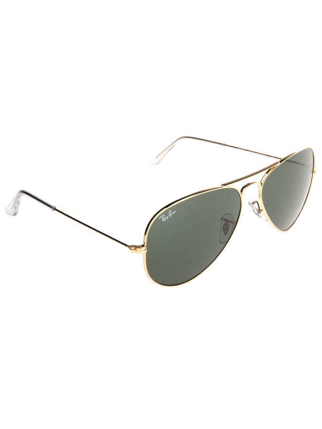 Ray-Ban Aviator Large Metal Gold Solid Occhiali da Sole