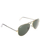Aviator Large Metal Gold Solid
