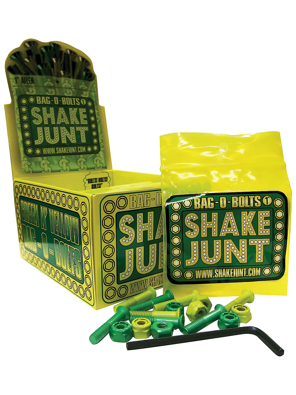 Shake Junt All Green Yellow Inbus 1 Screws jaune